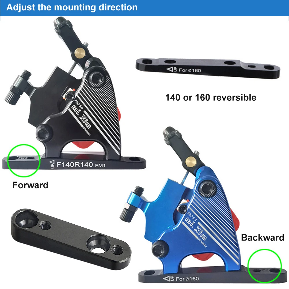 Плоский адаптер дискового тормоза для дорожного велосипеда передний/задний