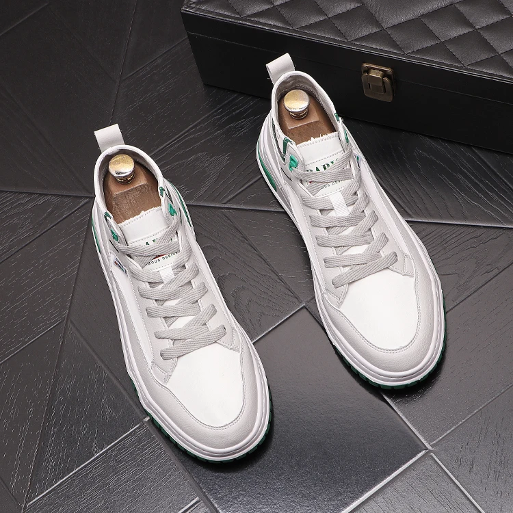 

Mixed Color Multi-Function Men's Sneakers Leather Casual sports Shoes Hip Hop Platform Shoes Zapatillas Hombre