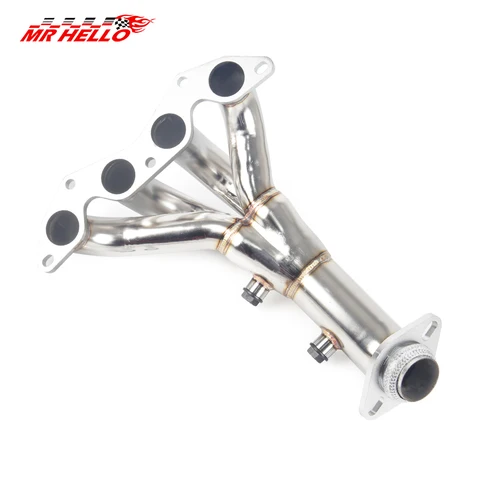 Выпускной коллектор из нержавеющей стали для 01-05 HONDA CIVIC DX/LX D17 1,7 EM2/ES1