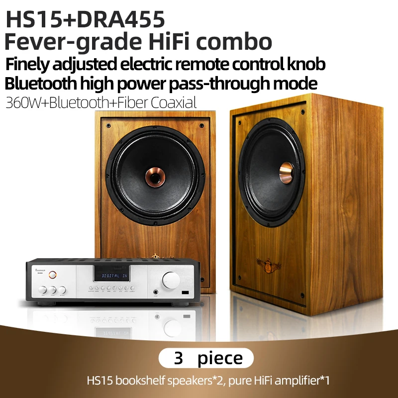 Высококачественный 12-дюймовый коаксиальный усилитель басов Balenald с Hi-Fi
