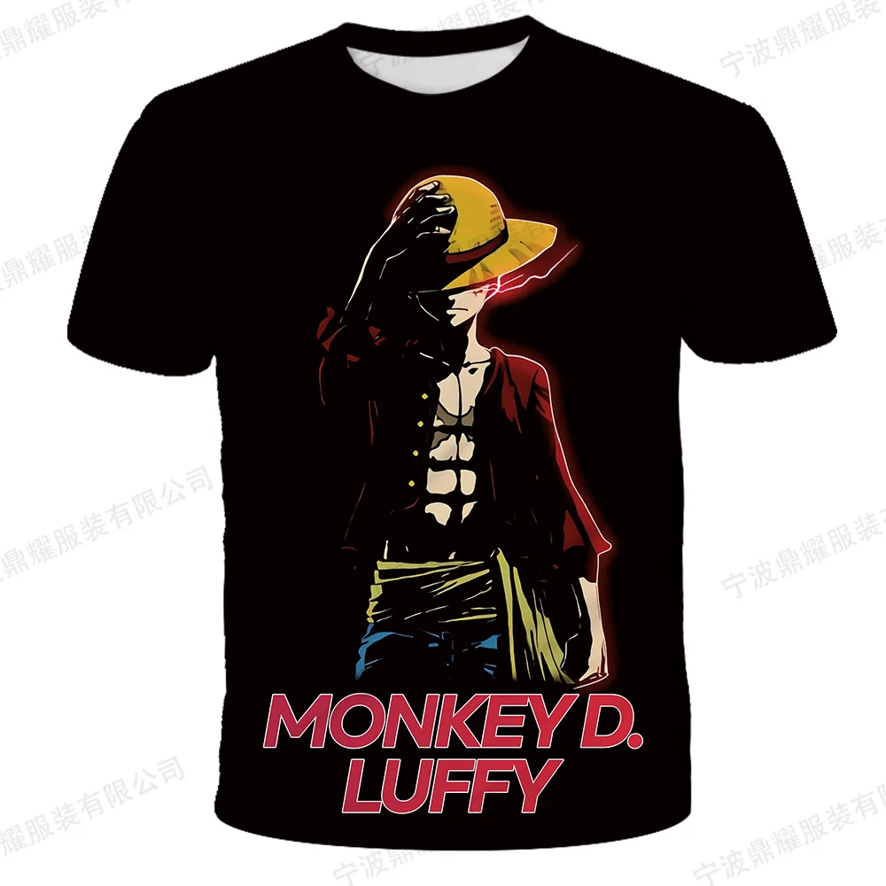 

Cool Things King Luffy T Shirt Japan Anime One Piece T-shirt Kids Boys Clothes Children Clothing Baby Short Sleeve Tee Tops 12Ys