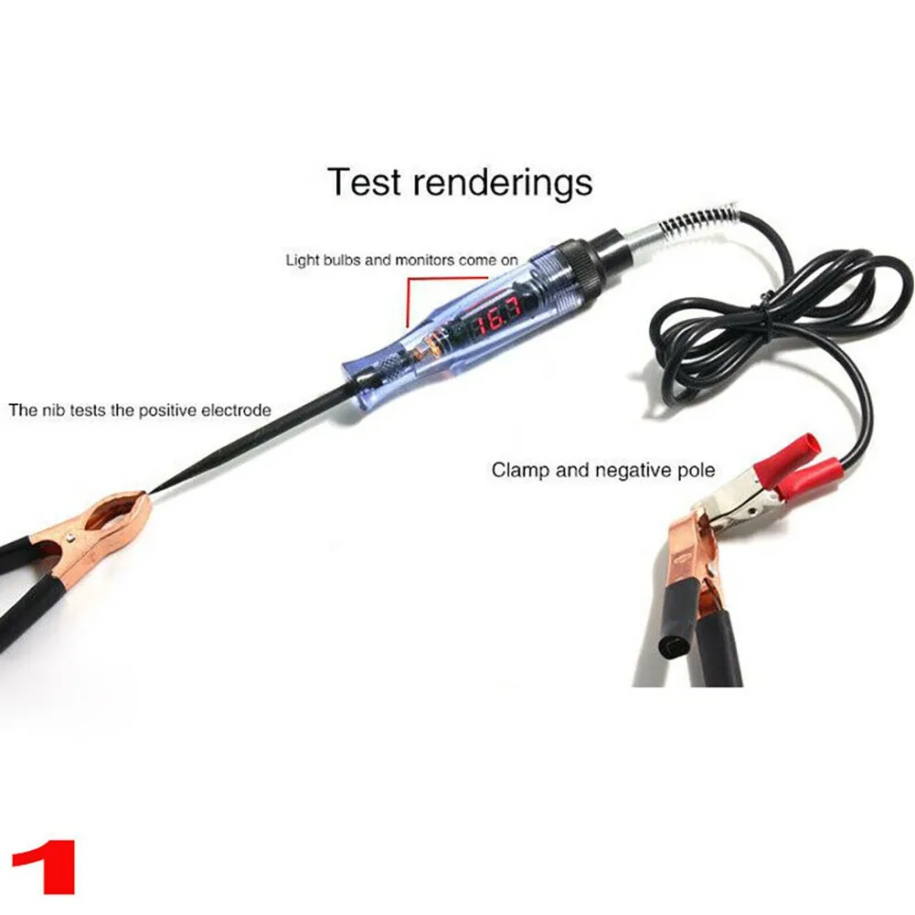 

Fuse Car Circuit Pen Probe Probe 3-24v Truck Voltage 12V 1pcs Circuit Detector