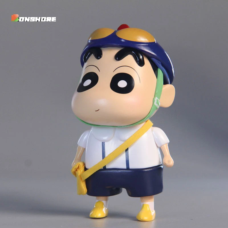 

Аниме-фигурка Crayon Shin-Chan Nowara Shinnosuke, кавайная Милая декоративная модель, украшение для комнаты, подарок на день рождения для детей, 9,5 см