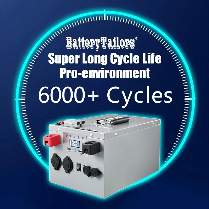 Аккумулятор литий-железо-фосфатный BMS для солнечной лодки