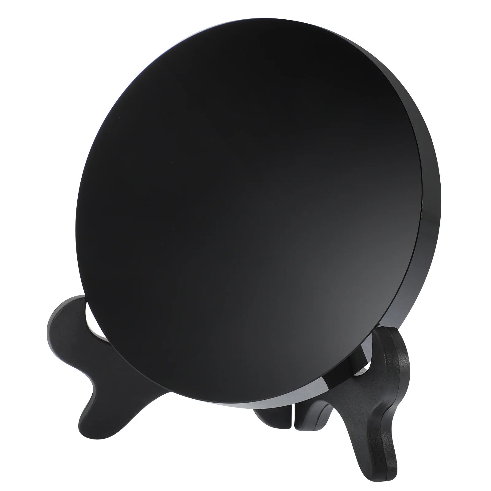 Feng Shui Mirror Round Mirrors Wedding Decorations for Tables End Obsidian Plastic Scrying Centerpiece