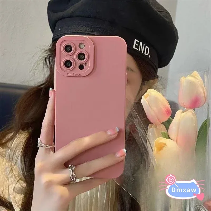 Для Redmi Note 13 Pro 4G Poco M6 10A 10C 9 9A 9C Prime 8 8A однотонный матовый мягкий чехол для телефона