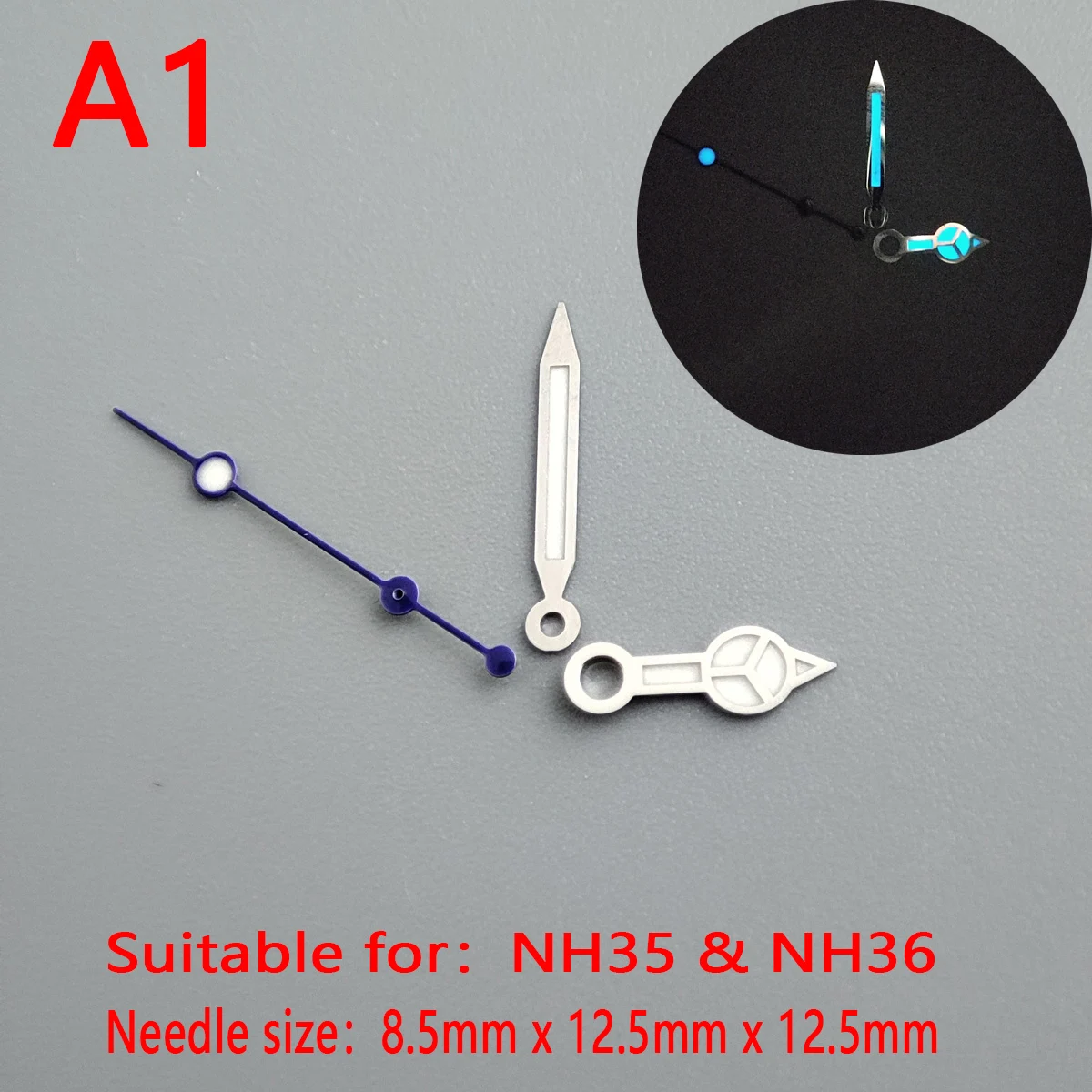 Nh35 наручные часы nh36 аксессуары Подходит для NH35 NH36 Зеленые Синие Супер Светящиеся