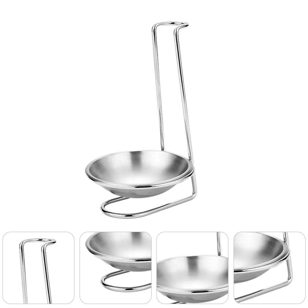 

Spoon Rest Holder Ladle Soup Utensil Metal Storage Vertical Racks Filter Upright Kitchen Rack Holders Stand Stands Standing