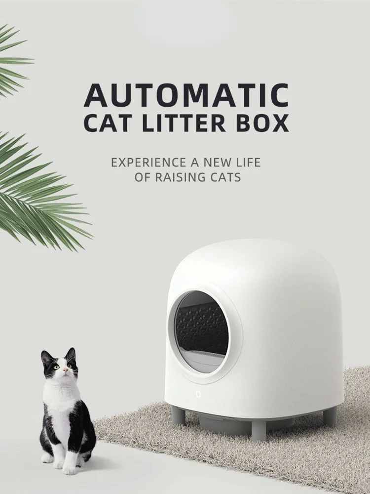 

Automatic Self Cleaning Cat Litter Box EnClosed Pet Tray Wifi Enclosed Furniture Plastic Pet Toilet Litter Arenero Gato Cerrado