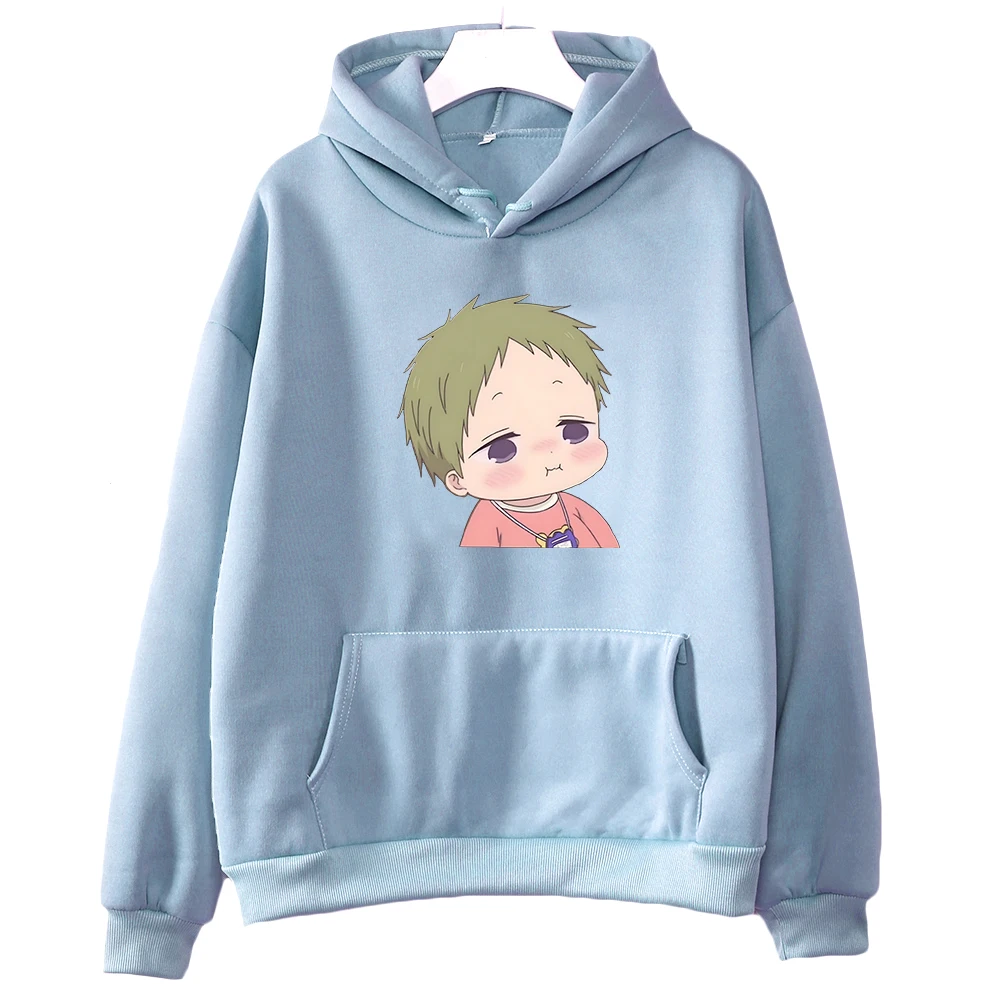 

School Babysitters Kotarou Kashima Harajuku Hoodies Girls Kawaii/Cute Cartoon Long-sleeved Sweatshirt Spring and Autumn Fashion