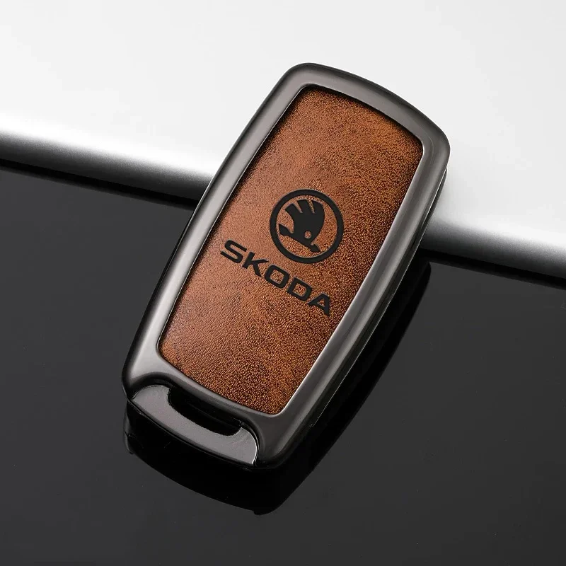 

Автомобильный флип-чехол для дистанционного брелока, защитный чехол для Skoda Octavia A5 A7 Fabia Superb Kodiaq Karoq, автомобильный брелок, аксессуары