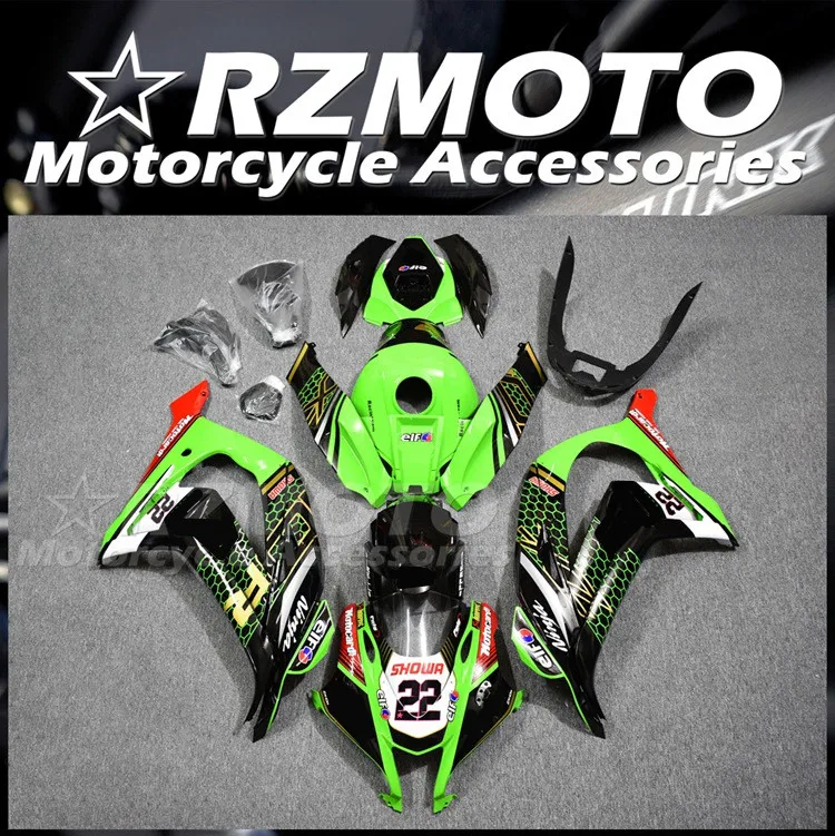 

Новый комплект обтекателей из АБС-пластика подходит для Kawasaki Ninja ZX-10R ZX10R 2016 2017 2018 16 17 18 19 обтекатель КУЗОВ красный зеленый 22