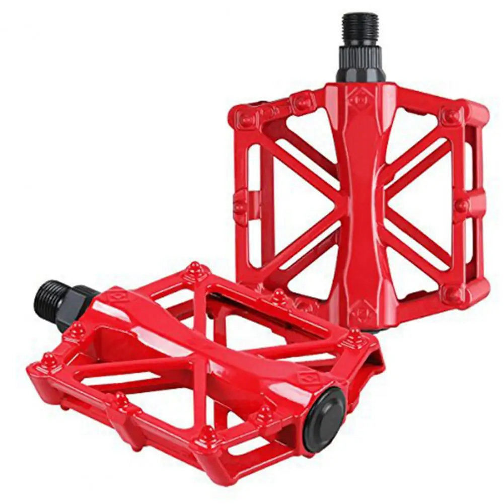 

1 Pair Bike Pedals Useful Strong Ergonomic Wear Resistant Cycling Pedals for Road Bike Riding Pedals Pedals