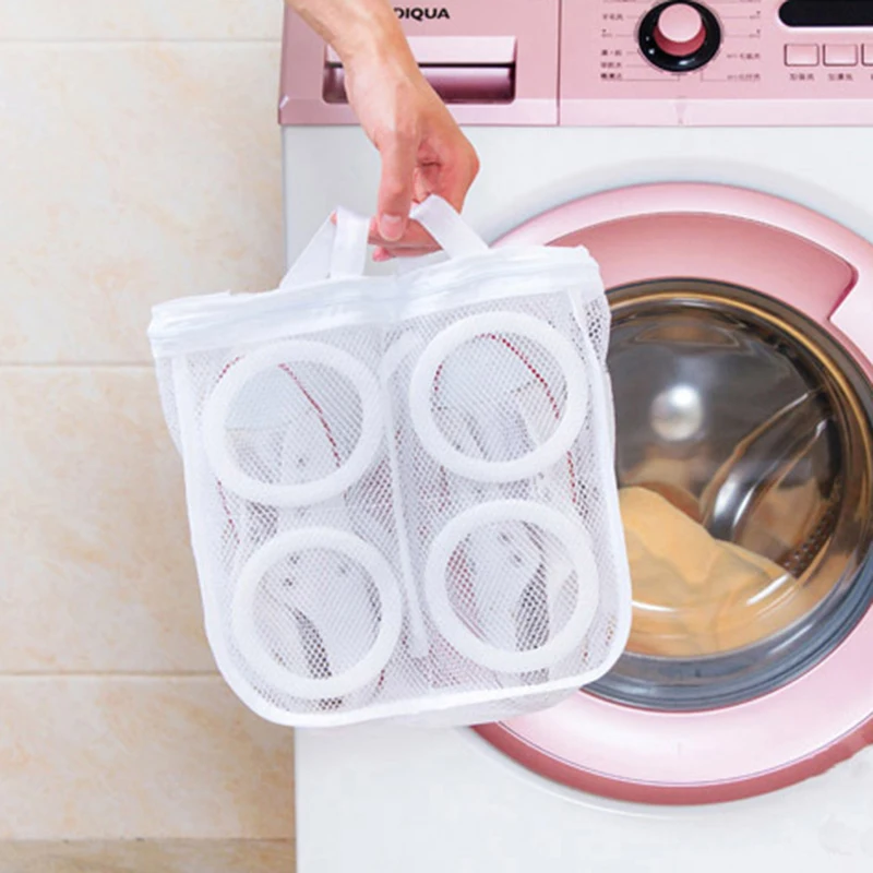 

Protective Organizer Lazy Shoes Washing Bags Mesh Laundry Bag Shoes Airing Dry Tool For Shoes Underwear Bra Washing Bag Storage