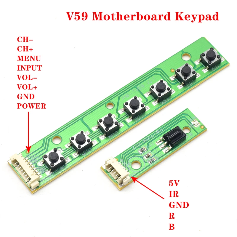 HDVX9-AS V4.5 Универсальная материнская плата для светодиодного телевизора V59 Универсальная плата контроллера ЖК-телевизора со светодиодной подсветкой SKD Комплекты и детали (art.: 3920d3d21082c) - 3920d3d21082c