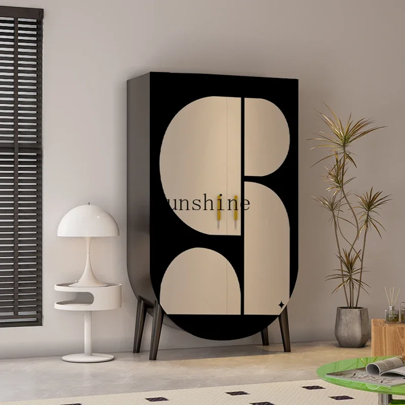 Современный простой многофункциональный шкаф для домашней спальни из массива