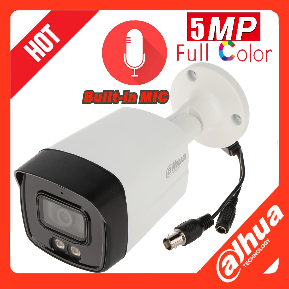 

DAHUA HAC-HFW1509TLM-A-LED 5MP Full-Color HDCVI AHD, HD-CVI, HD-TVI, CVBS CAMERA Bullet Camera