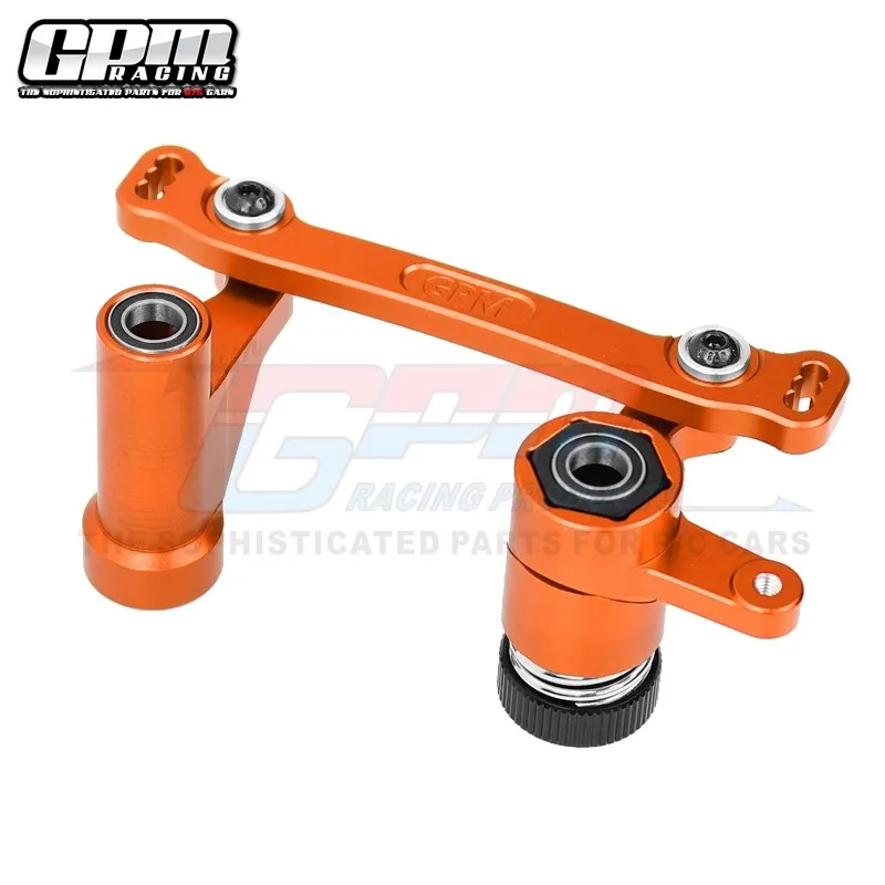 Комплект рулевого колеса GPM 7075 для LOSI 1/6 8IGHT-X Lasernut 8XE 8XTE TLR241079 + TLR241038