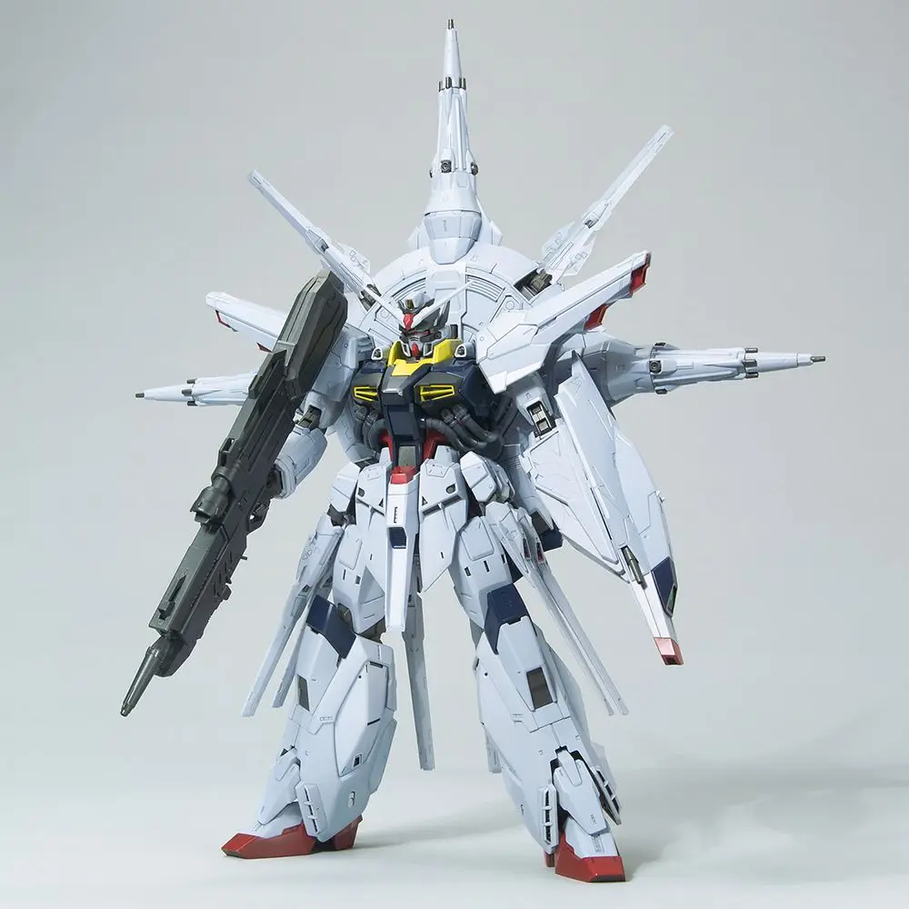 Фото Фигурки BANDAI MG 1/100 ZGMF-X13A Providence Gundam, мобильный костюм Gundam SEED, аниме-модель, игрушки для мальчиков, оригинальная коробка №3