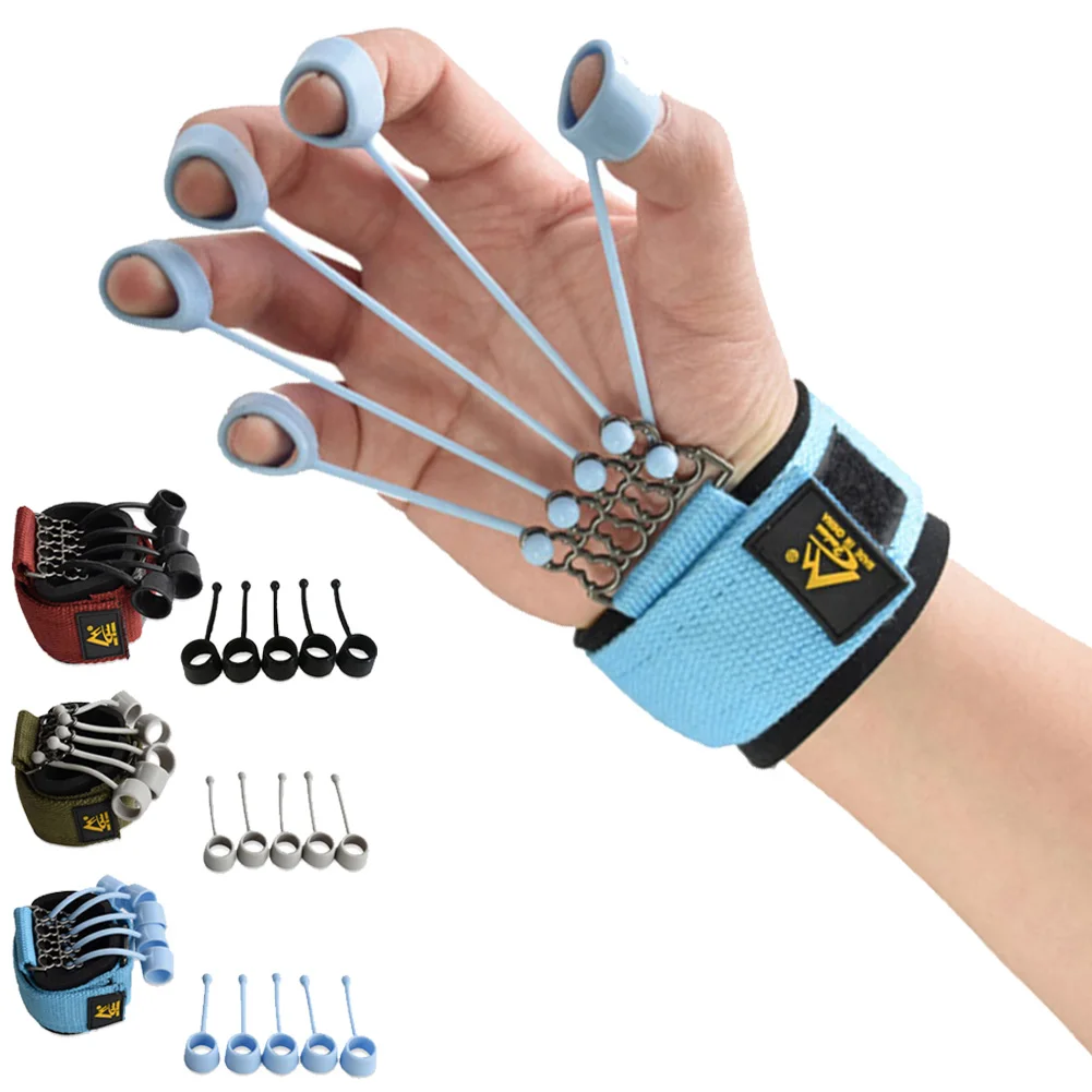 

Finger Gripper Strength Trainer Fitness Fitness Body Building Exerciser Finger Flexion And Extension Training Device Resistance
