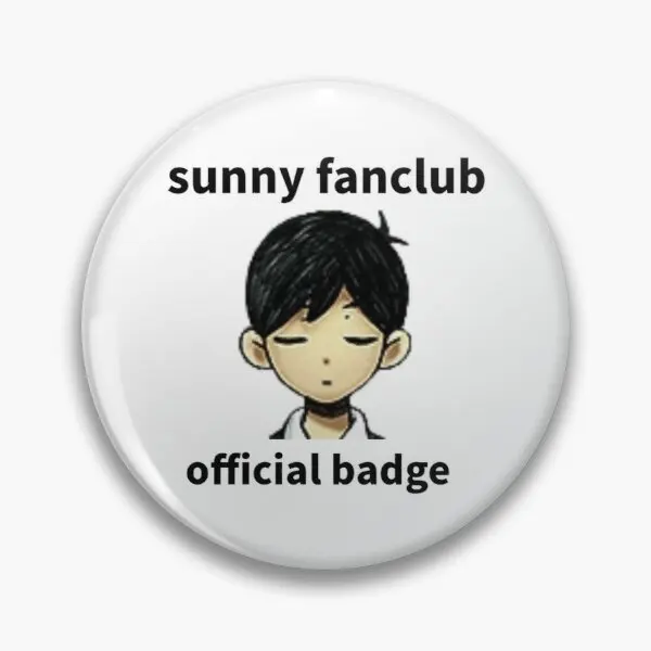 

Официальный значок Omori Sunny Fanclub, настраиваемый мягкий булавка для кнопки, украшение для шляпы, одежды, лацкана, Женский значок для влюбленных, Ювелирное Украшение для воротника