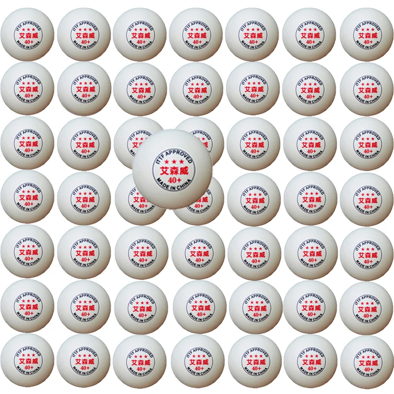 

10/20/50pcs 3 Stars 1 starTable Tennis Ball ABS D40+ Durable Amateur Advanced Orange White Ping Pong Competition Training Balls