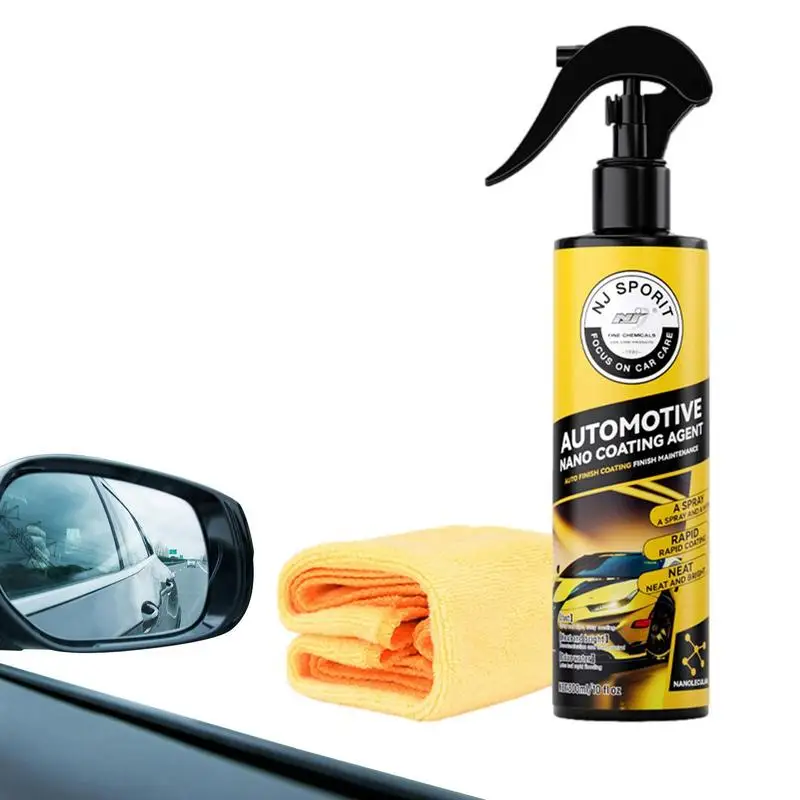 

300ml Quick Uv Protection Nano Repairing Coating Spray For Car Paint Polish Wax For Car Coat Products Truck Boat Body Coating
