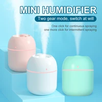 3 colors mini humidifier portable usb cool mist air humidifier with 2 spray modes silent aroma diffuser for bedroom office car