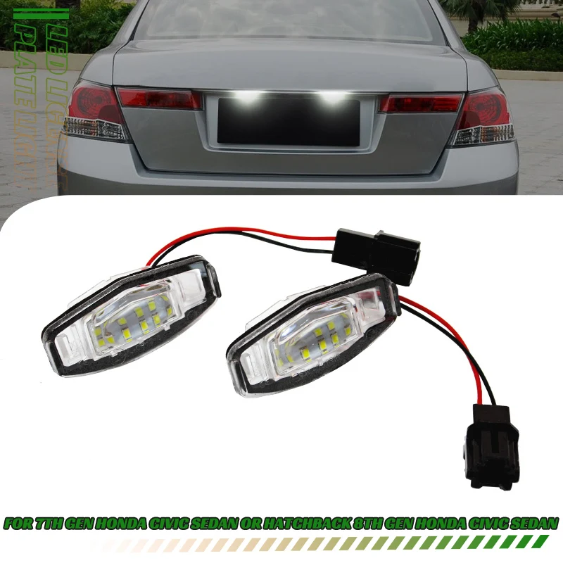 Ксеноновый белый OEM-подходит для стандартного номерного знака Acura MDX RL TL TSX ILX Honda