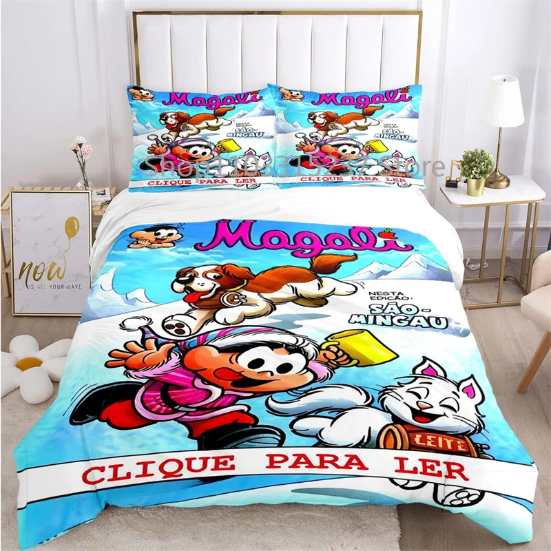 Постер MM-Magali с изображением бразильской анимации наборы пододеяльников Комплект