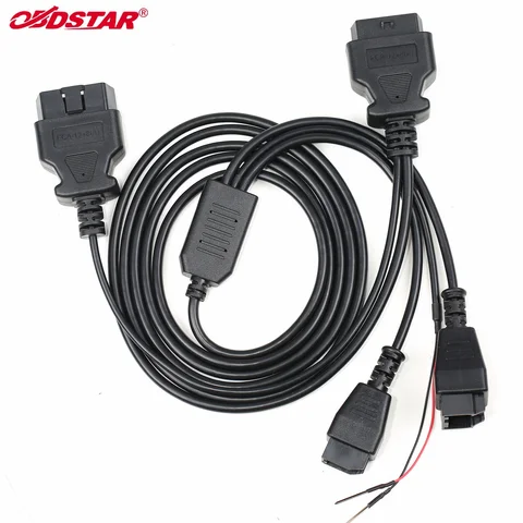 OBDSTAR FCA 12 + 8 кабель для Chrysler Work on X300 DP Plus/X300 PRO4/OdoMaster/X200 PRO2 ключевой программатор