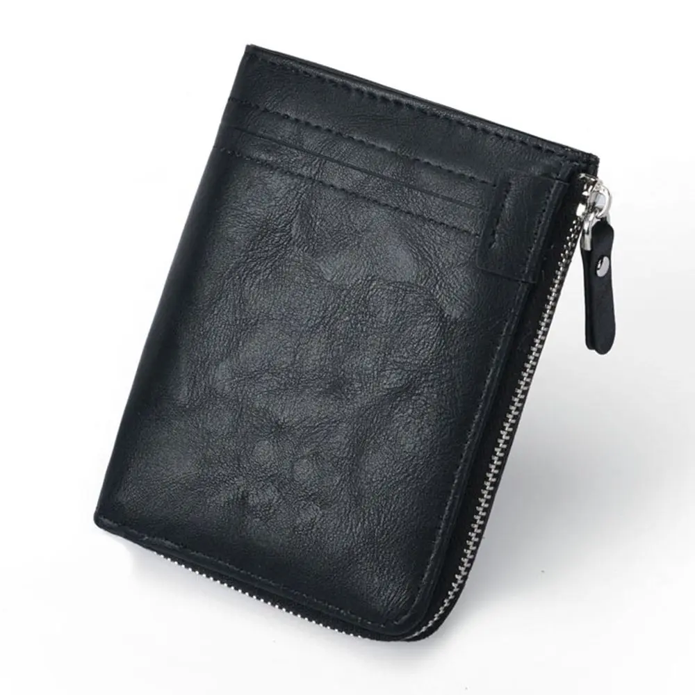 

Ultra-thin Card Bag Business Card Case ID Credit Card Holder Short Coin Purse Male Purses Money Clips Men Wallet