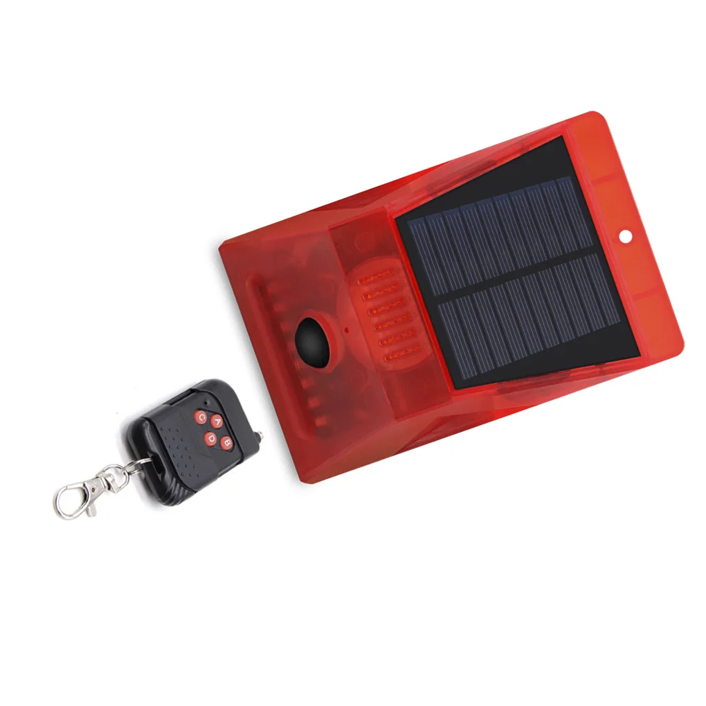 

Предупреждение лампа на солнечной батарее, перезаряжаемая Чувствительная яркость, товары для дома