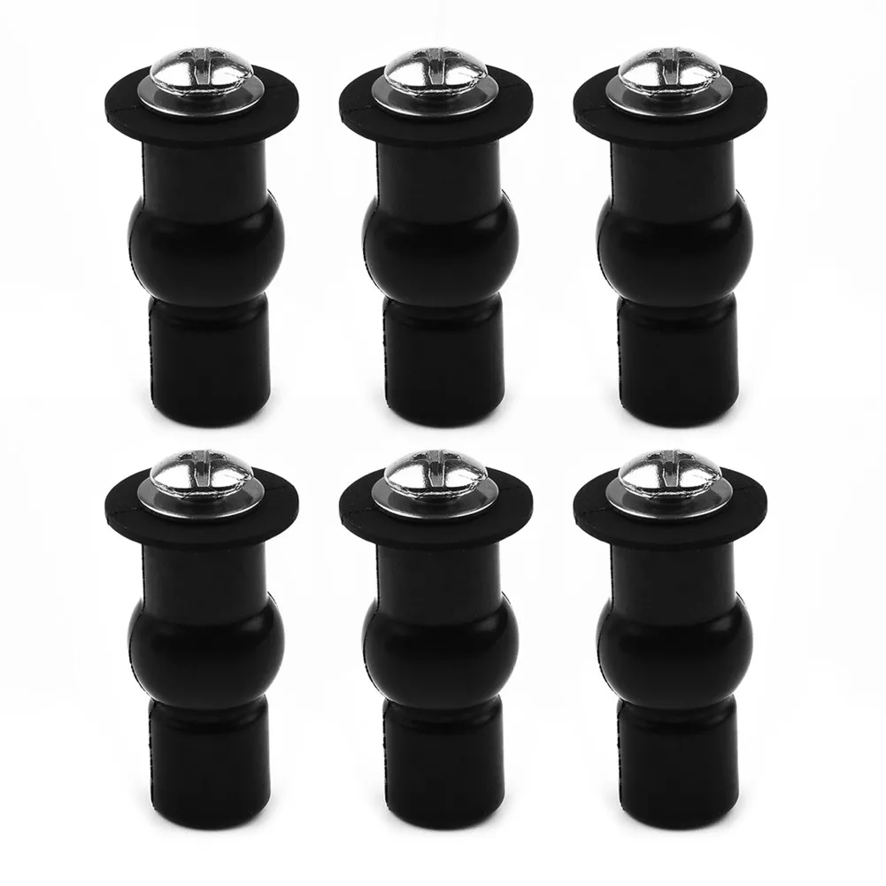

3 Pairs Of Top Fix Screw Rubber Bung Toilet Expansion Bolt Toilet Seat TOP Fixing Toilet Seat Back To Wall Bung Hinge Hole