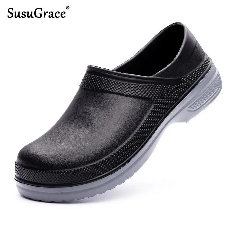 Туфли Susugrace мужские/женские нескользящие повседневные водонепроницаемые лоферы
