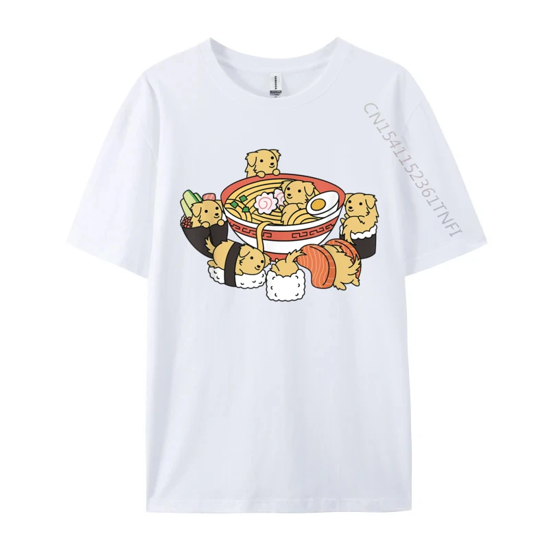 Рамен суши золотистый ретривер собака сумасшедшая рамен золотой Осенние топы