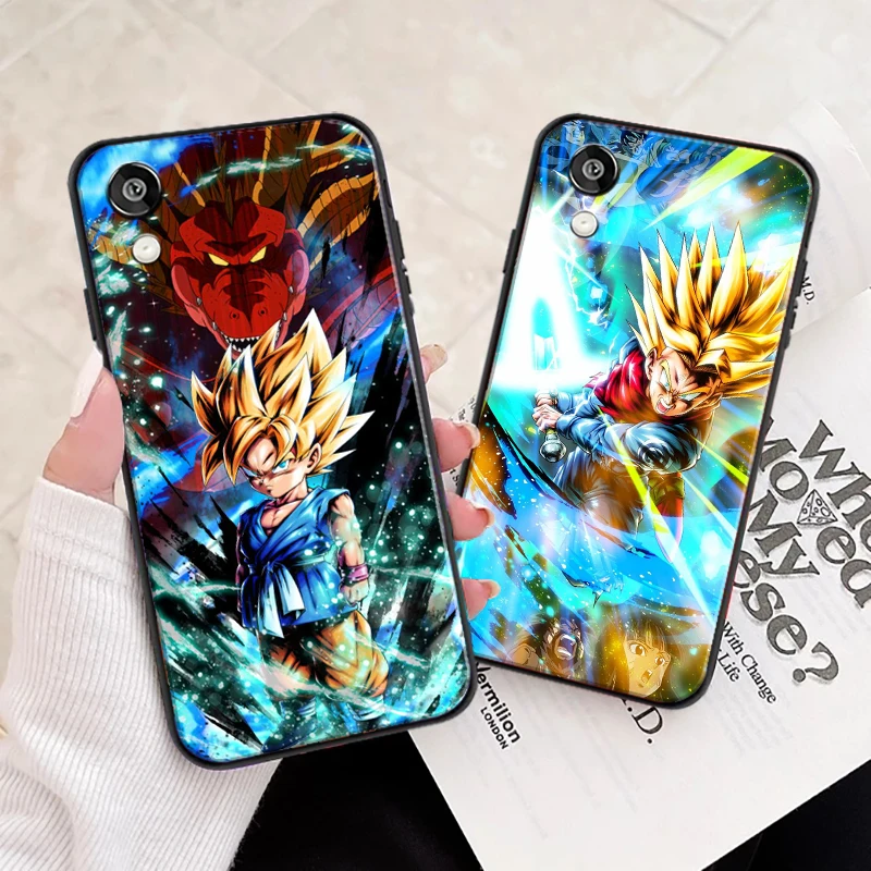 

Dragon Ball Cartoon Anime For Huawei P Smart Z 2019 2020 P20 P30 Lite Pro Phone Case Liquid Silicon Carcasa Black Coque