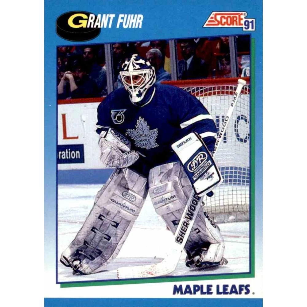 Score 1991 NHL Series 1 Canada Bilingual. Коллекционные хоккейные карточки 15шт