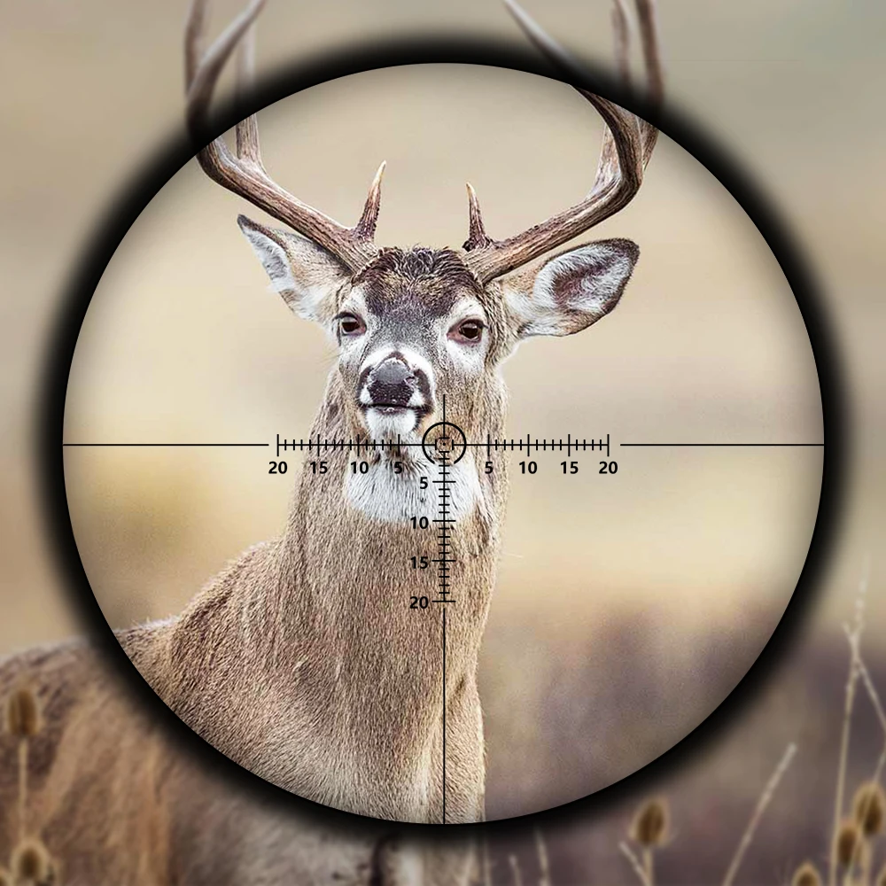 Оптика 1-6X24 Wa ИК широкоугольный прицел выходной зрачок с подсветкой 30 мм Ультра