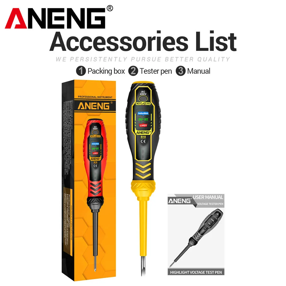 

ANENG B18 Ручка для проверки напряжения
