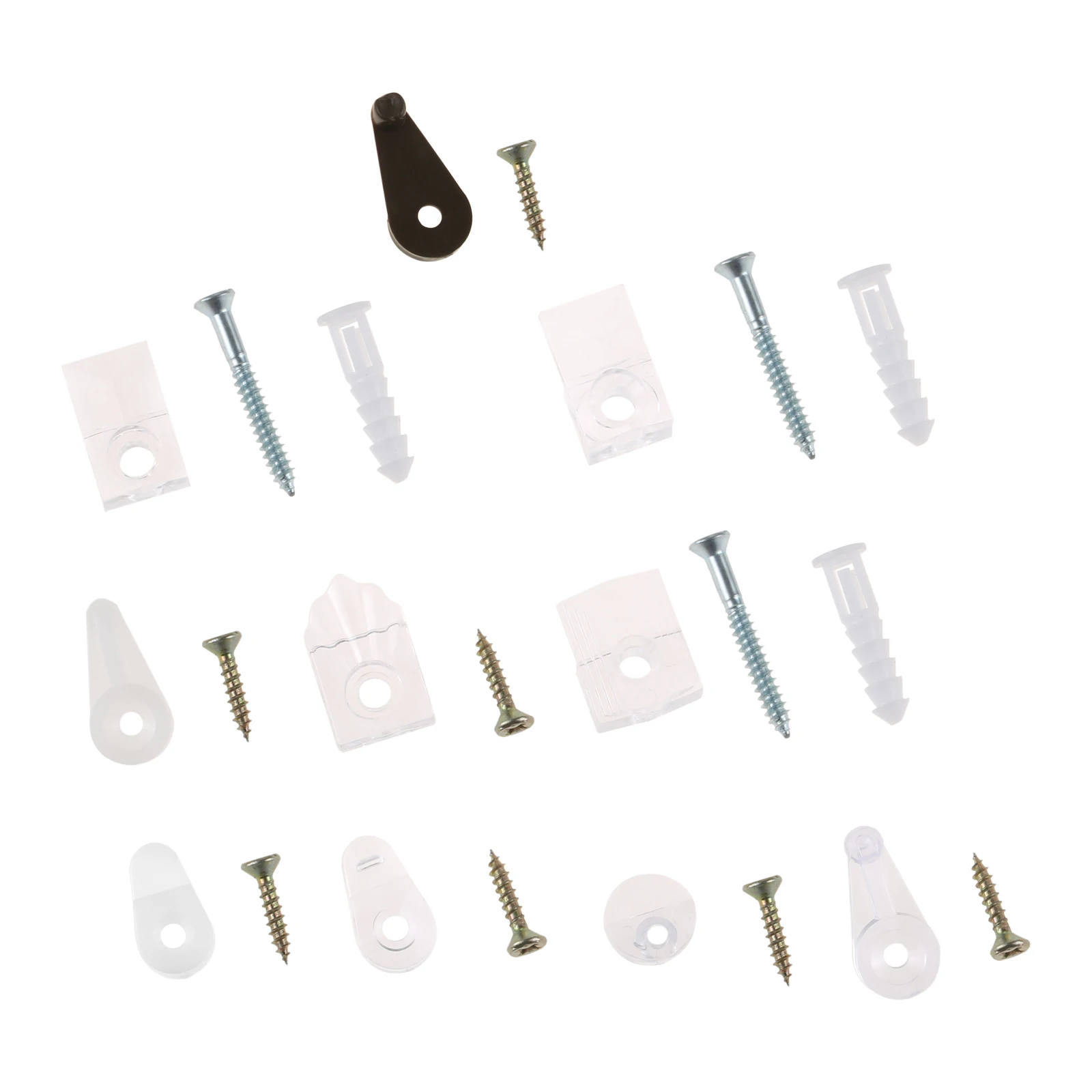 10 шт., пластиковые фиксаторы для стекла (art.: 3920c080f86df) - 3920c080f86df