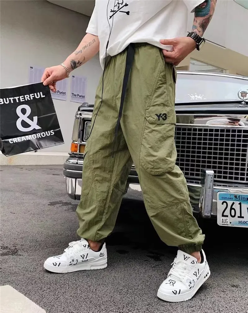 2023 Y-3 Sports cargo pants men's casual versatile spring and summer y3 pants KZ929