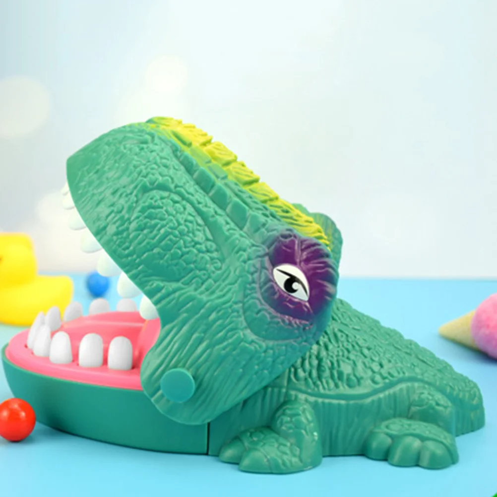 

Toy Game Biting Finger Dentist Teeth Toys Bite Games Kids Crocodile Prank Cartoon Funny Trick Mouth Animal Party Hippo Portable