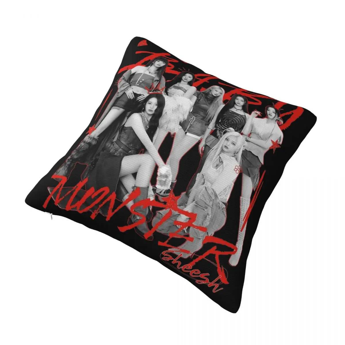Babymonster Sheesh наволочка Kpop декоративный чехол для диванной подушки квадратный дома