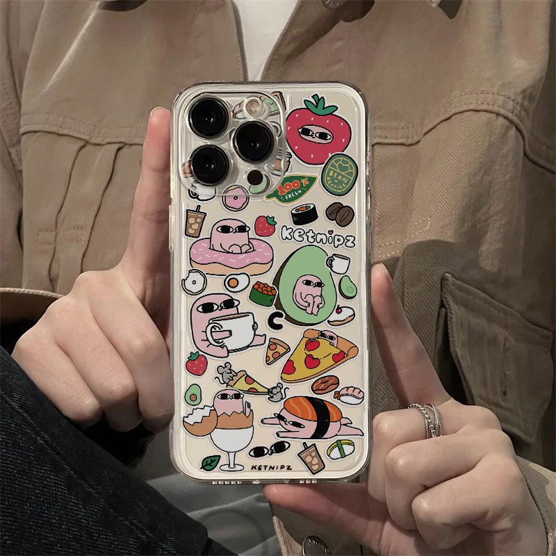 Чехол INS KetnipzS Small Pink Bean для Xiaomi Redmi Note A7 15 15C 14 13 12 12S 12C 11 10 13C 10s A3 Pro Plus 4G 5G (art.: 3920da8f192ef) - 3920da8f192ef