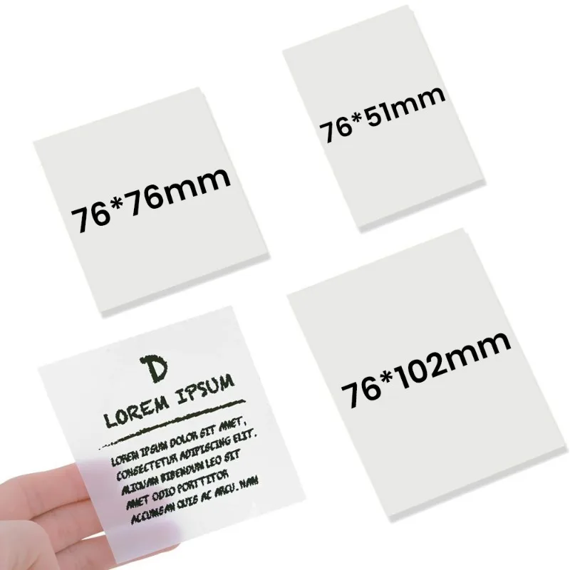 Блестящий Прозрачный липкий блокнот для заметок прозрачный блестящая Закладка