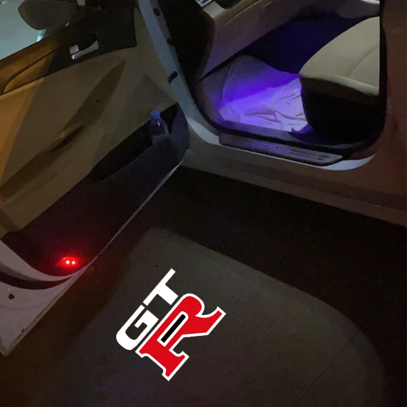 

Car Door Welcome Light LED Car Door Light For Nissan GTR R34 / R35 Courtesy Light Auto Atmosphere Lamp For Teana Murano SYLPHY
