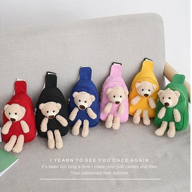 

Fashion Bear Rabbit Baby Bag Cartoon Kids Bags Kindergarten Preschool Outdoor Travel Backpack for Boys Girls Shoulder Crossbody