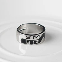 hot sale new mens womens trend rings punk rings finger ring jewelry sets anillos anel couple female letters sm