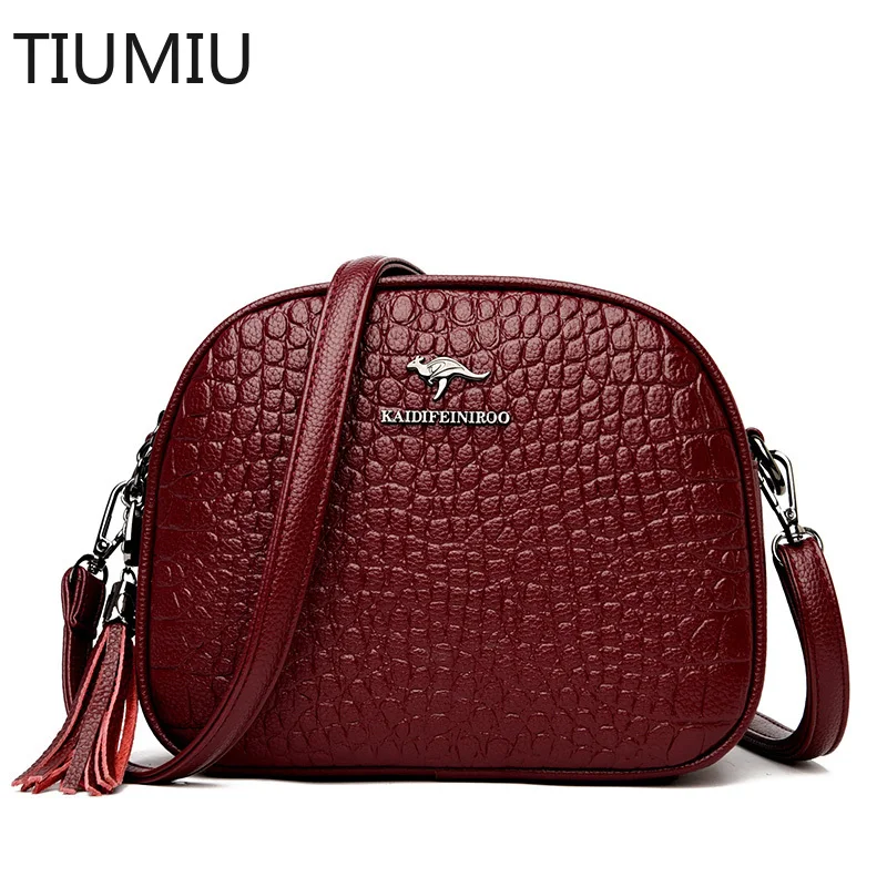 

Ladies Fashion Tassel Bag Luxury Fashion Brand Designer Bag Simple High Quality Single Shoulder Bag Female Casual Messenger Bag